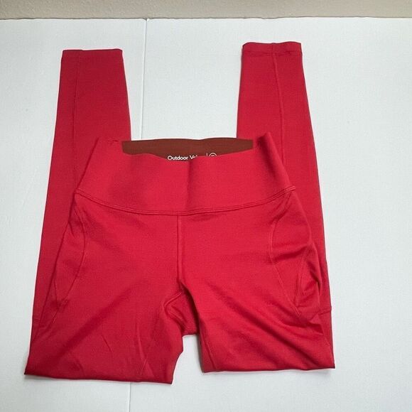 Outdoor Voices Techsweat Core Leggings Red Size XS - Picture 10 of 10